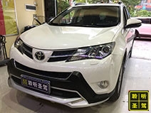 南宁汽车隔音|丰田RAV4|荣放全车隔音|RAV4四门隔音|尾箱隔音|汽车音响改装